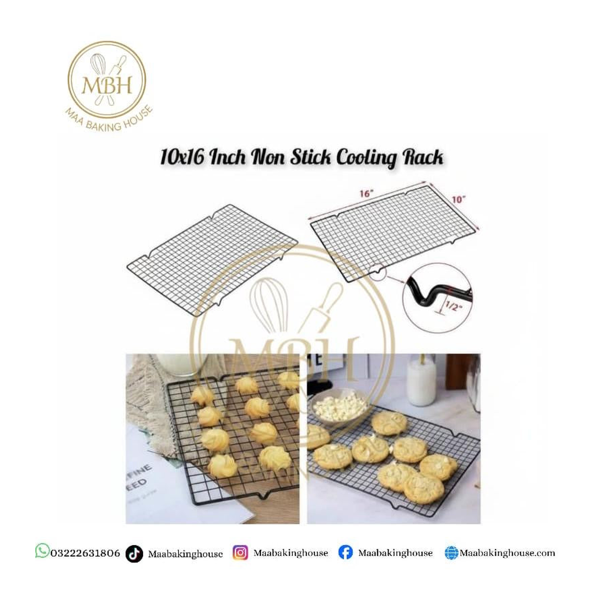 Midwest Bakers Supply Cooling Rack main product image